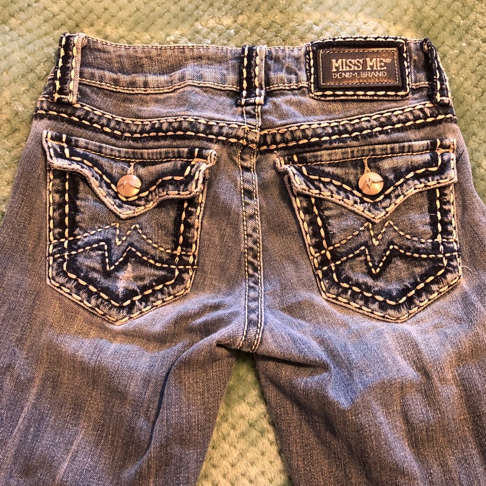 Miss Me jeans size 26, Boot Cut